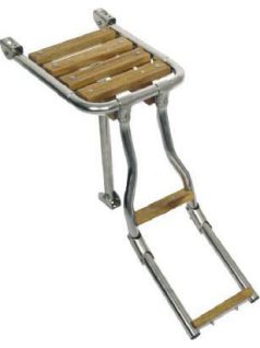 Hajólétra 2 fokos, kilépővel