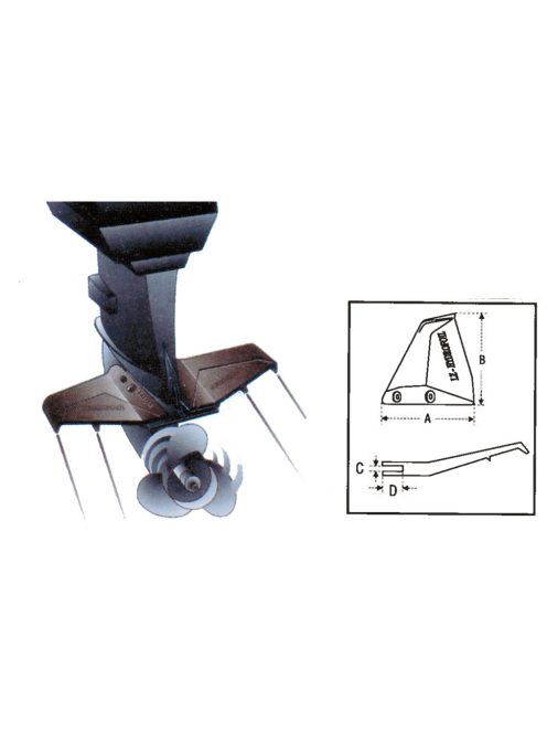 Hydrofoil / Stabilizátor / Trimlap 50LE felett