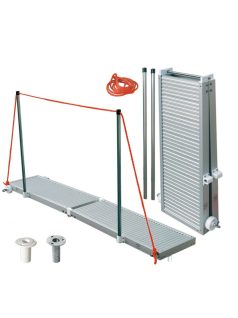 Gangway/Hajóhíd 2,5m Alu.Fix
