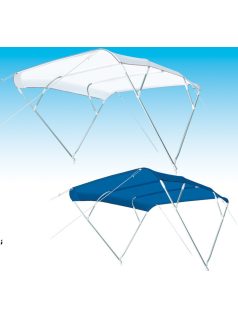   Bimini/Naptető 175cm 4tagú Oasi" fehér 140cm magas"