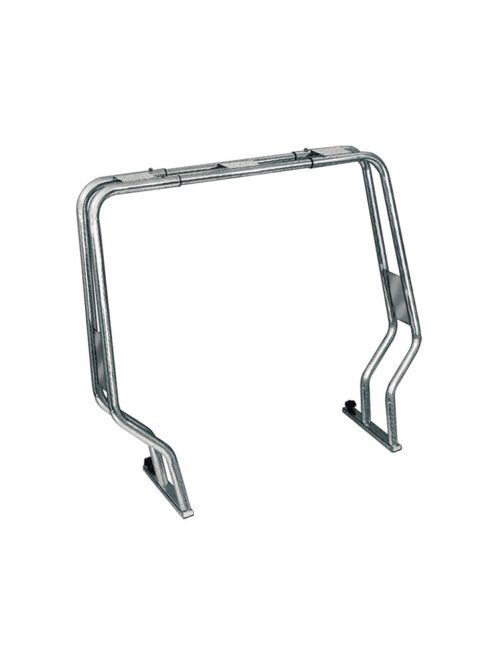 ROLL BAR 106-156cm lehajtható AISI316