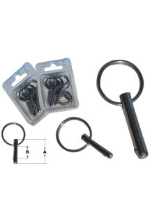 Biztosítószeg gyűrűvel bliszteres 6/30 mm, 4db/csomag