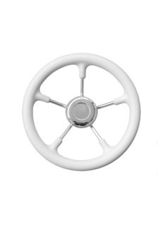 Kormány 28cm Perla" FEHÉR/rozsdamentes"