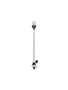   Körbevilágító 360° fehér LED fény 54 cm fehér kivehető talp