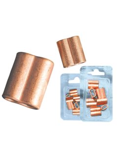 Nipli 3mm réz / csomag/10db
