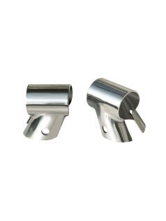   Korlátelem "T elem" 25mm 60fokos, vékonyfalú, nyitható, rozsdamentes