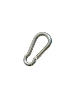 Karabiner 6mm rozsdamentes