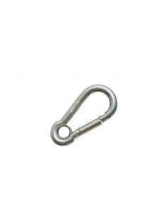 Karabiner 4mm szemes rozsdamentes