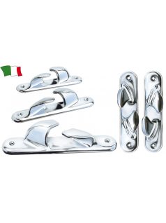 Kötélvezető 16mm kötélhez/pár krómozott réz