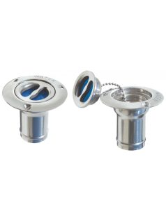 Vízbetöltő csonk 38mm WATER" rozsdamentes"