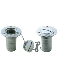   Vízbetöltő csonk 38mm "WATER" kulcsos, rozsdamentes