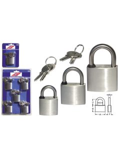 Lakat. rozsdamentes, 1db-os kiszerelésben