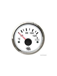 Kijelző, Vízhőfokmérő fehér, rozsdamentes