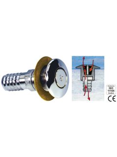 Szuszogó krómozott réz, üzemanyaghoz, vízhez