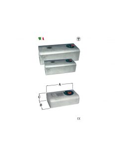 Üzemanyagtank "ROZSDAMENTES" 91l, beépíthető