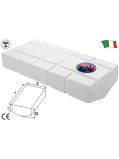 Üzemanyagtank " V " 86l, beépíthető