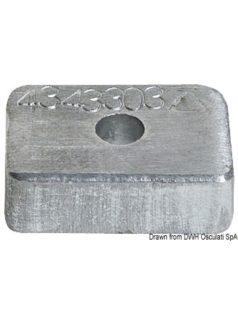 Alumínium Anód tégla Mercrury 4/5/6 LE