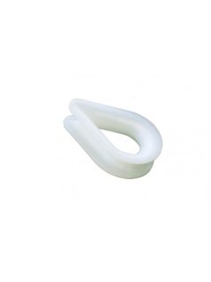 Kötélszív 4mm műanyag