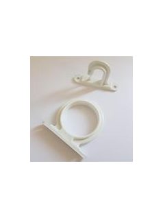 Horgászbottartó gyűrű fehér