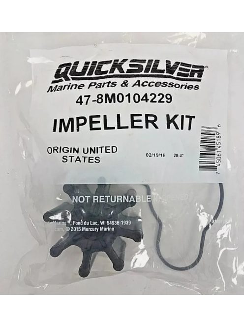 Vízlapát/impeller készlet 500159G