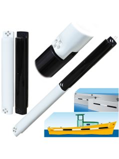 Stégütköző 100x15cm Toldható fender" FEHÉR"