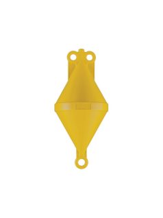 Bója kúp 103cm horgonyzásra, jelzésre SÁRGA