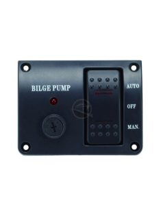   Fenékvíz szivattyú/Fenékszivattyú kapcsolótábla, On-OFF-AUTO