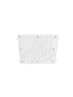 Tükörlap/pajzs szürke műanyag 300x210mm