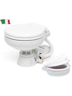 Elektromos WC Fehér lakozott fa ülőkével 24V