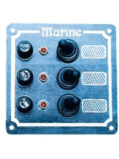 Kapcsolótábla 3 kapcsolóval