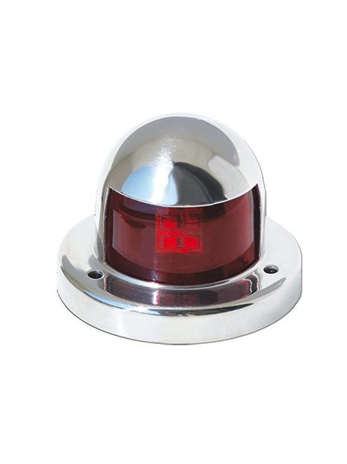 Piros(bal oldali) 112,5°,navigációs fény,LED lámpa 12m-ig