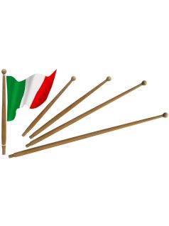 Zászlótartó rúd 120cm TEAK