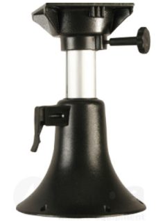 Üléstalp 33-45cm eloxált alu. teleszkópos, 5 fokozatú