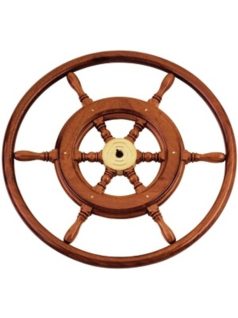 Kormány 42cm mahagóni