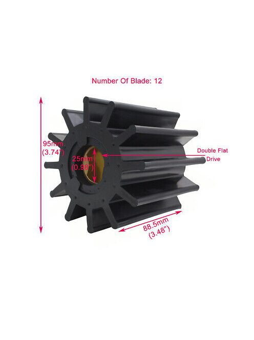 Vízlapát/impeller 50152 Jabsco