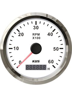Kijelző, Fordulatszám és üzemóra-mérő KUS