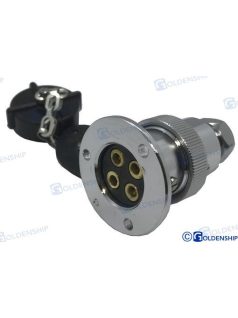 Deck csatlakozó 4 polusú