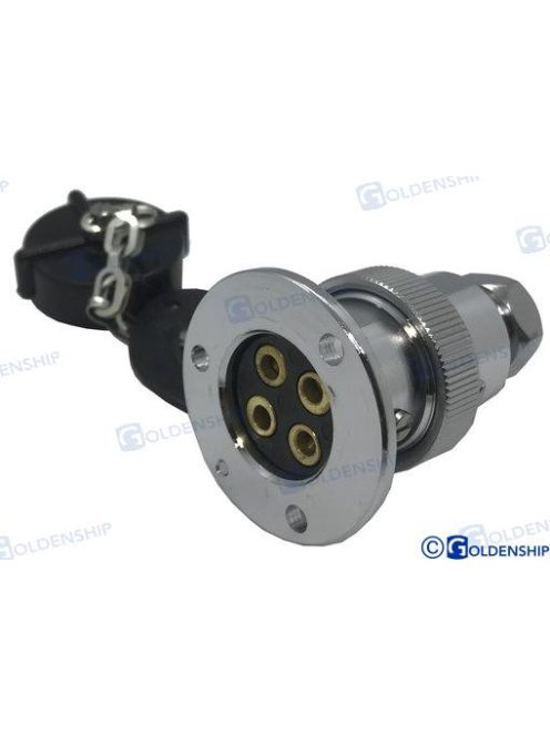 Deck csatlakozó 4 polusú