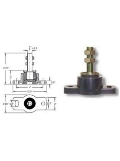 Motortartó bak Mercruiser 16mm = 5/8"