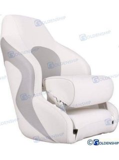 Ülés, flip-up fehér/szürke