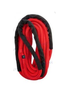 Kötél fuxolt 18mm-es, kikötő+hurok, piros