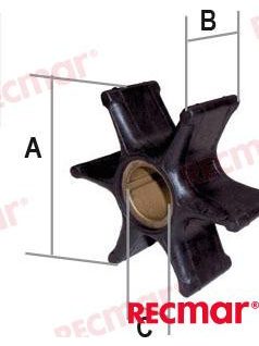 Suzuki vízlapát/impeller  500336