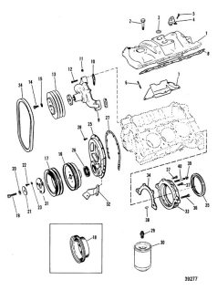 Szimering Volvo/Mercruiser/OMC (Bombardier)
