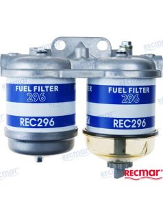 Üzemanyagszűrő dupla, 50 L/H