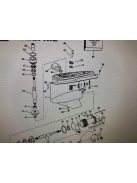 Olajszivattyú szimering Volvo/Bombardier