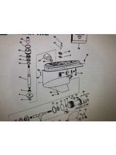 Olajszivattyú szimering Volvo/Bombardier