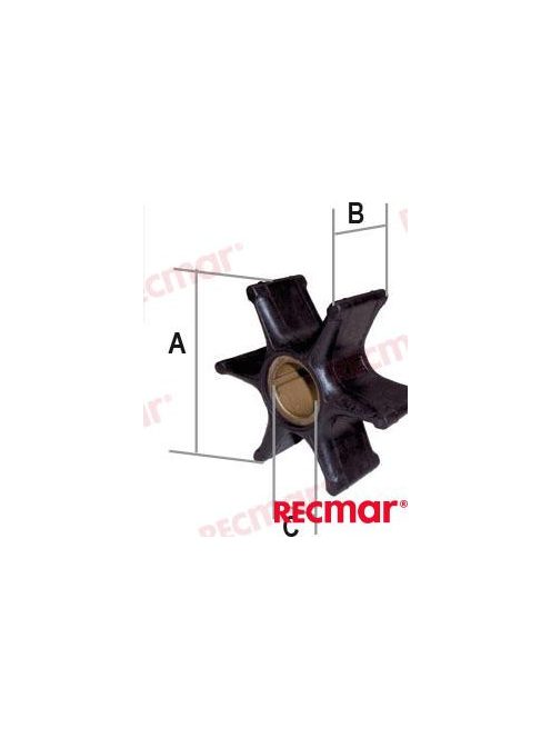 Volvo/Jabsco impeller/vízlapát 500170