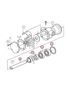 Vízpumpa javító készlet Volvo Penta