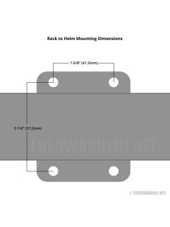 Kormánybowden fogasléces, 14 lábas