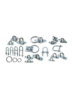 U-fülek, vonószemek, talpas szemek, deck szemek